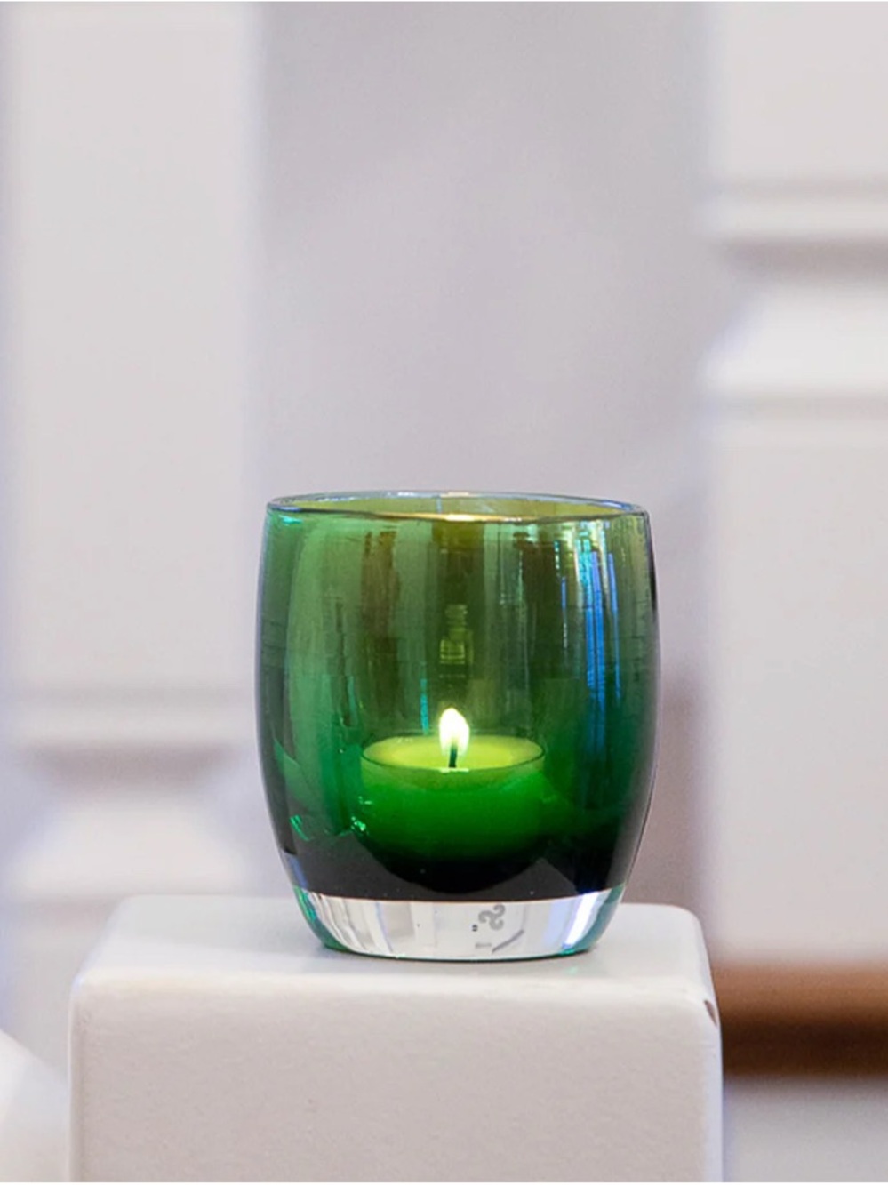 New in box Glassbaby Gratitude Votive